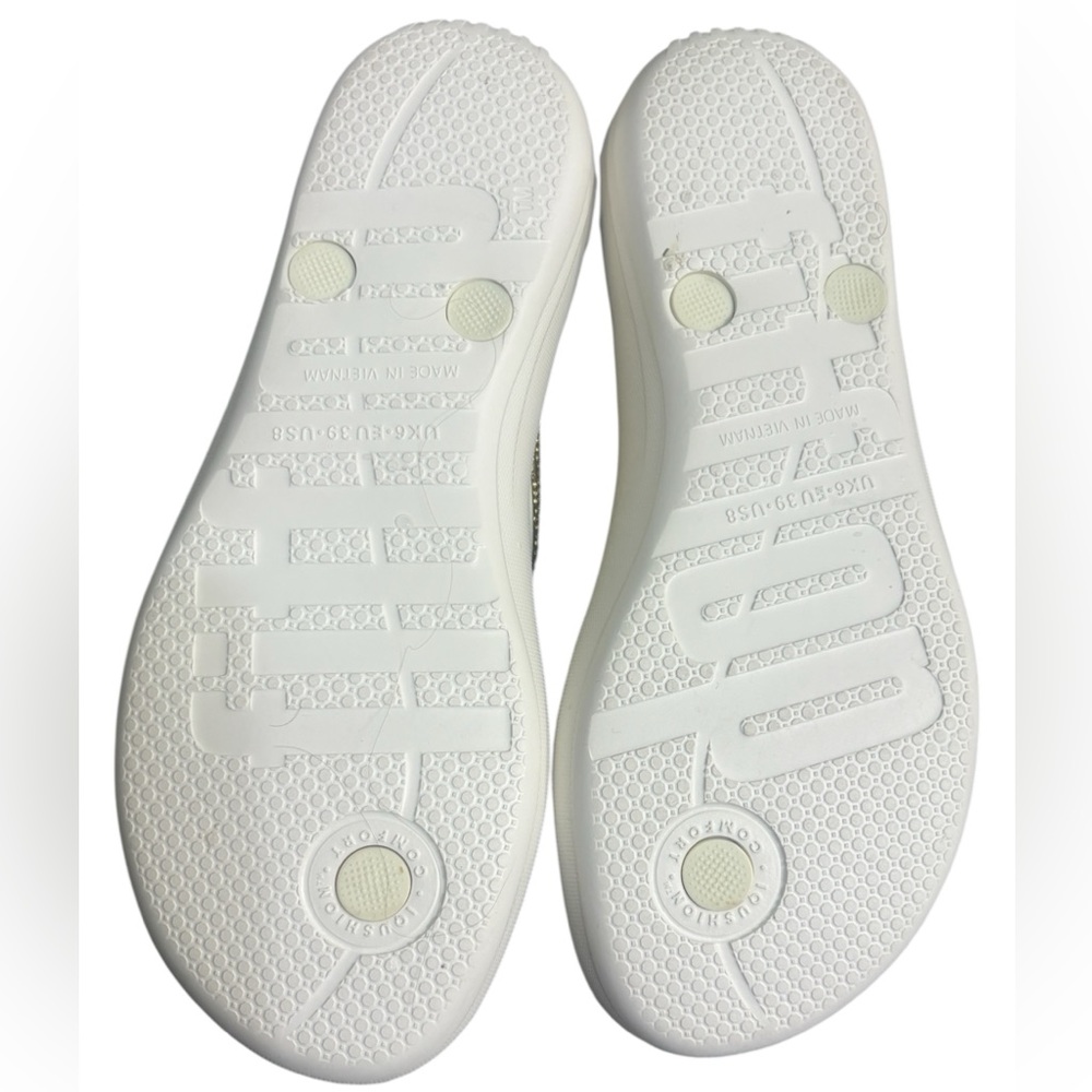 Fitflop IQushion Sparkle Gold / Urban White size 8 - Picture 5 of 5